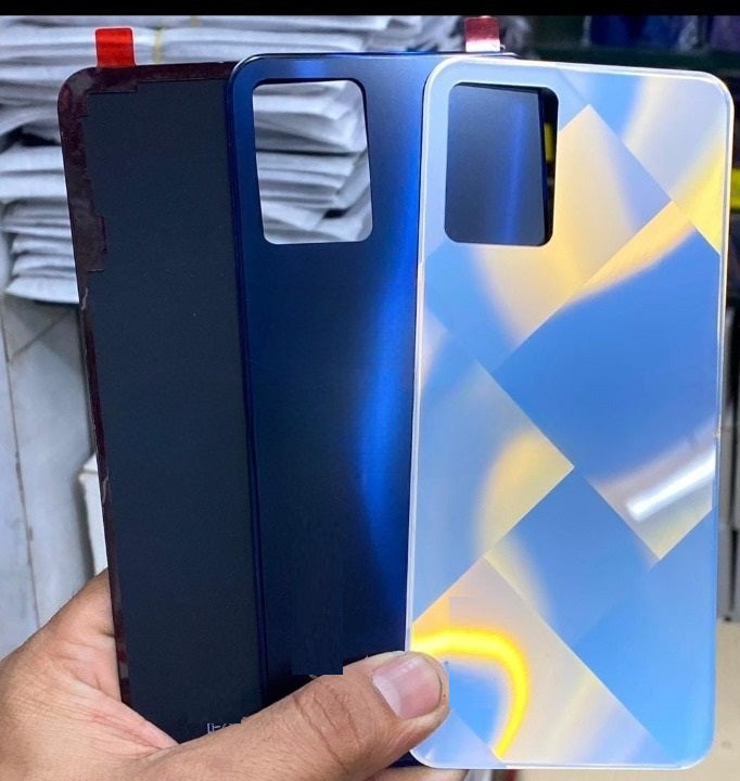 Mozomart Back Panel for Vivo Y21 New Blue Mozomart Mozomart Back Panel for Vivo Y21 New Blue Mozomart